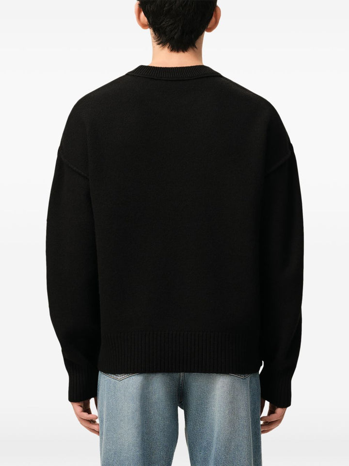 Ami Paris Sweaters - BLACK | 9f4f1aedac0dee372e678a27b51336aab9ecd8d5