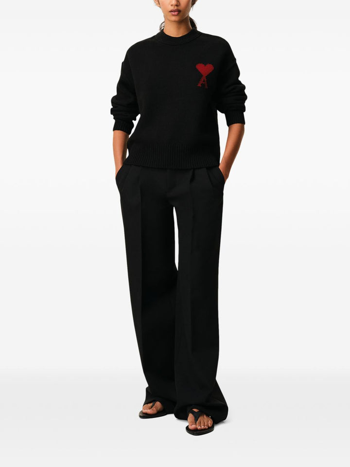 Ami Paris Sweaters - BLACK | 398b2e4794d18be4f9d9107a7c89a347c482fecb