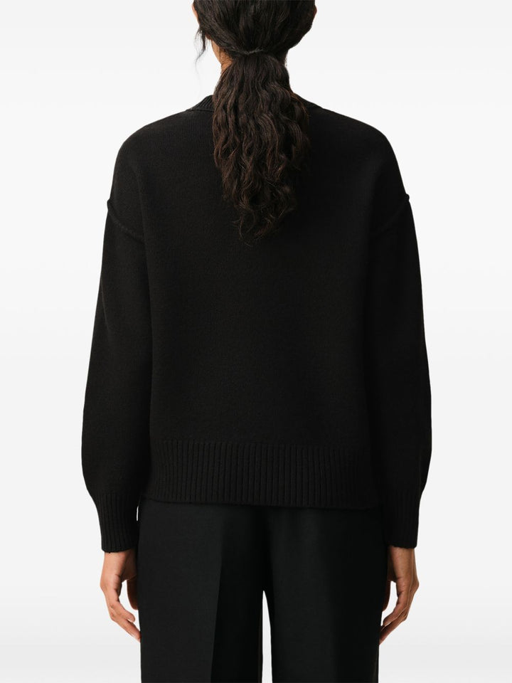 Ami Paris Sweaters - BLACK | 96bba065ef91f939b5dd6456304c98238c7c46d9