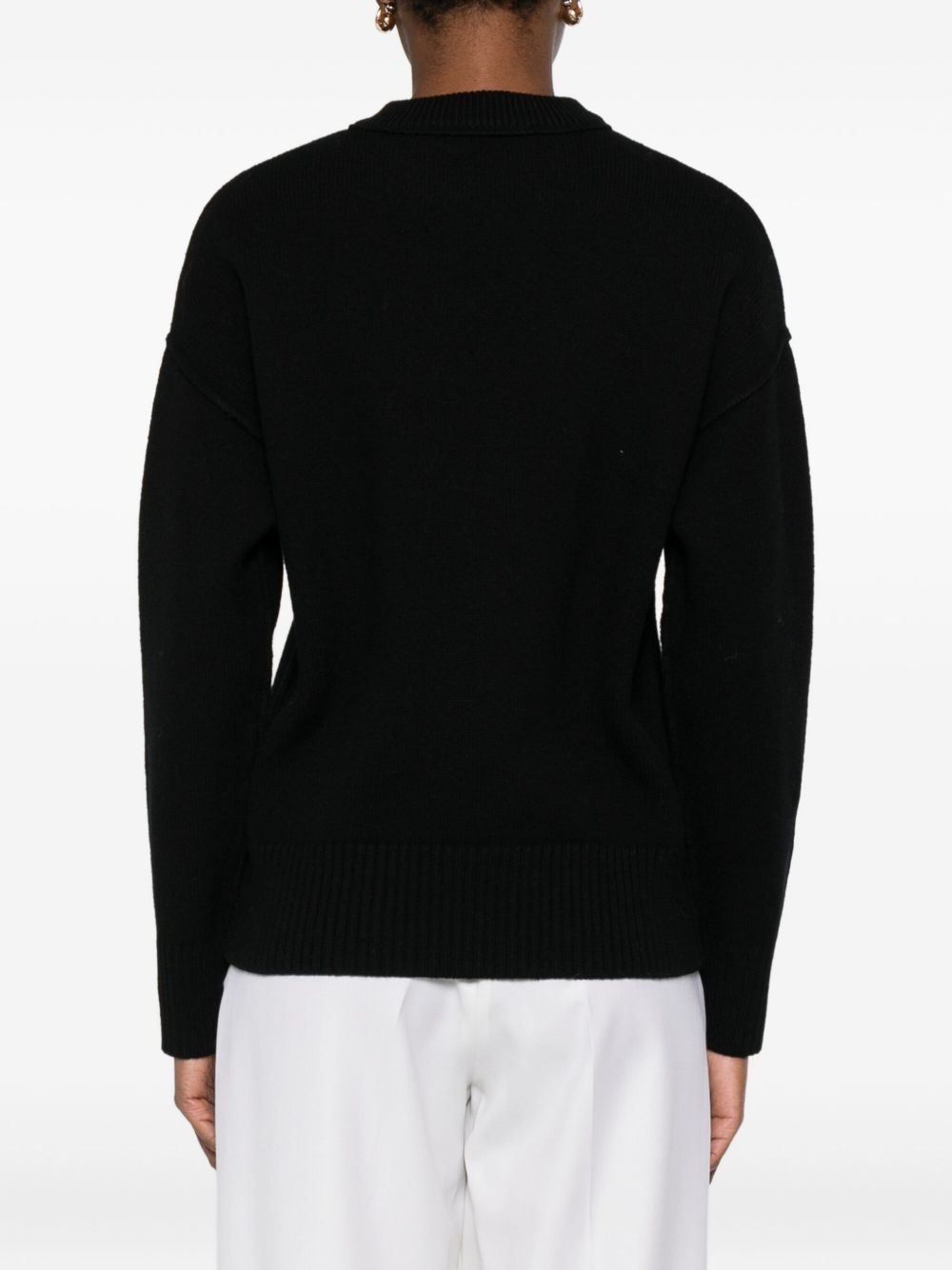 Ami Paris Sweaters - BLACK | 27fbe3919b32202ace2d5209f844625e8bacf802