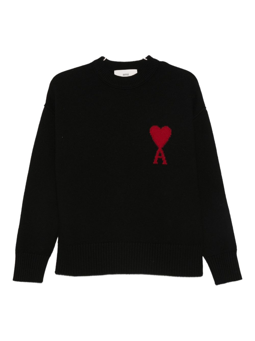 Ami Paris Sweaters - BLACK | d858ffe6025a71efcd8ce76dcf344041090bea71