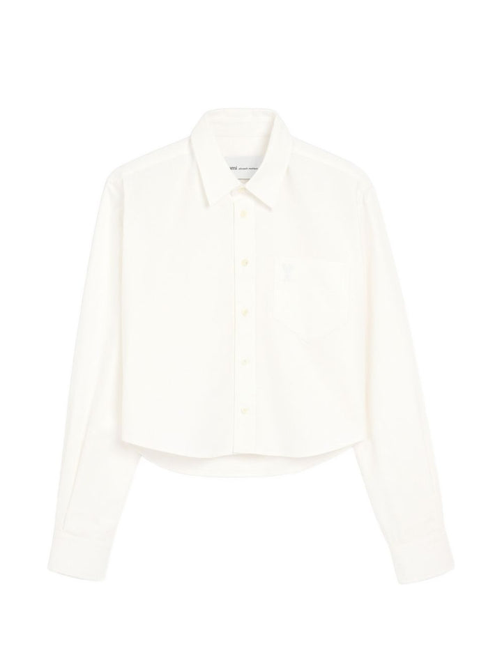 Ami Paris Shirts - WHITE | f1f4985727d1ef769114b325b9e815f9cf136ed4