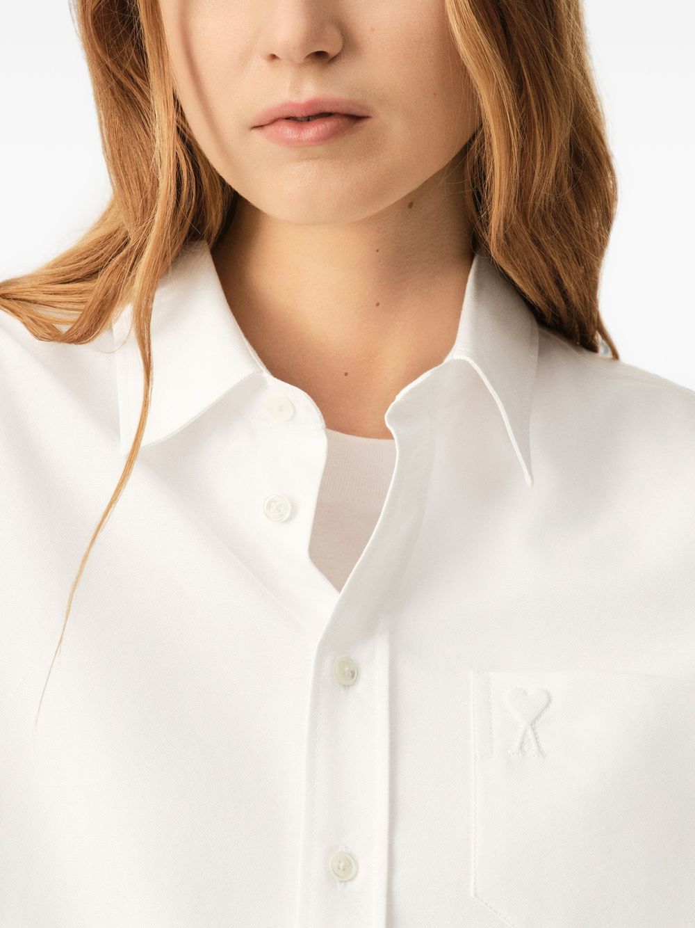 Ami Paris Shirts - WHITE | 06234d8432e3ee8d302523e0f1e8ee406e084adb