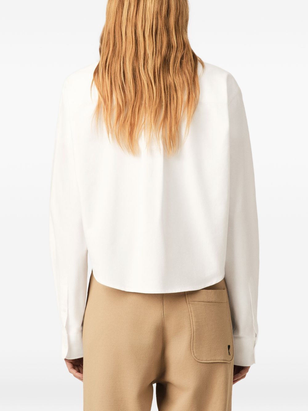 Ami Paris Shirts - WHITE | c280ab42f95b7d0f939b090e152f2c7b0d33fe17