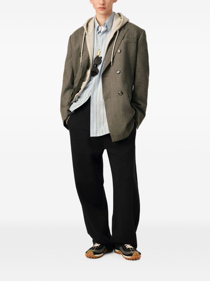 Ami Paris Trousers - BLACK | 152ad44e83a19ca515ea392a32be0c61c199efa1
