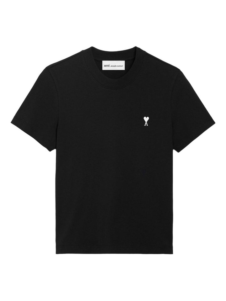Ami Paris T-shirts and Polos - BLACK | c7fff44188e5d36440a1757d4c3033ee65ce5266