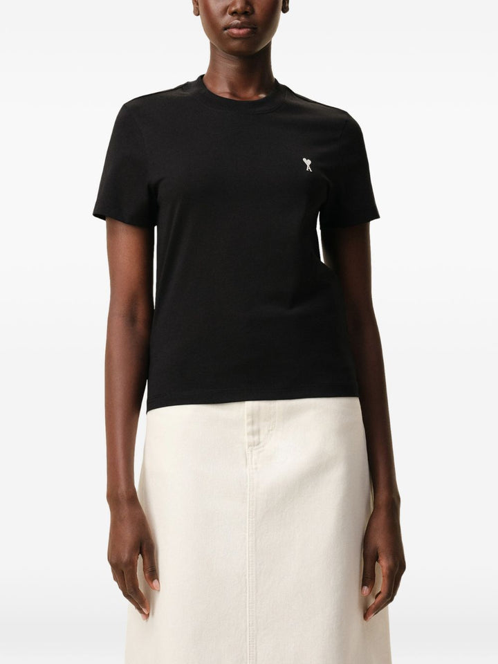 Ami Paris T-shirts and Polos - BLACK | 9467b5674464b4336982a8bf12f32812451a73d2