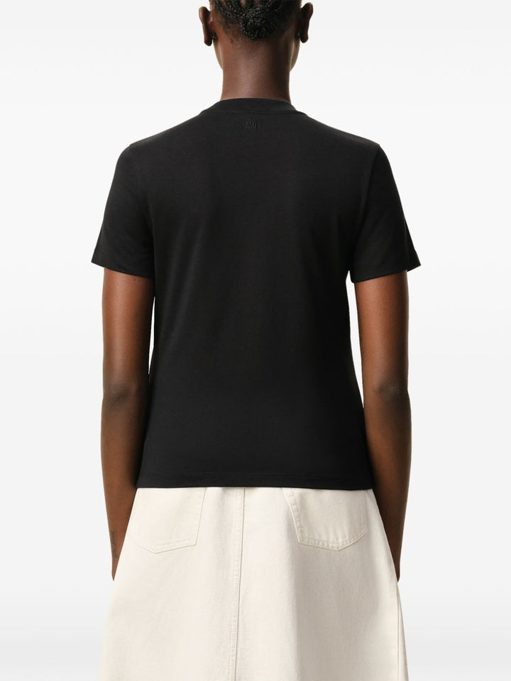 Ami Paris T-shirts and Polos - BLACK | d518ed5d402711b0ee3502d638798c0ab432ce1c
