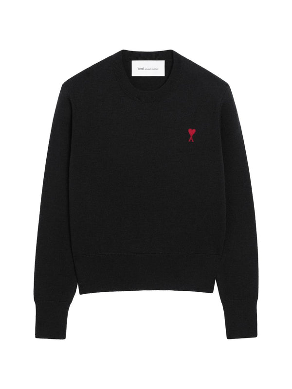Pull col rond en laine Ami De Cœur