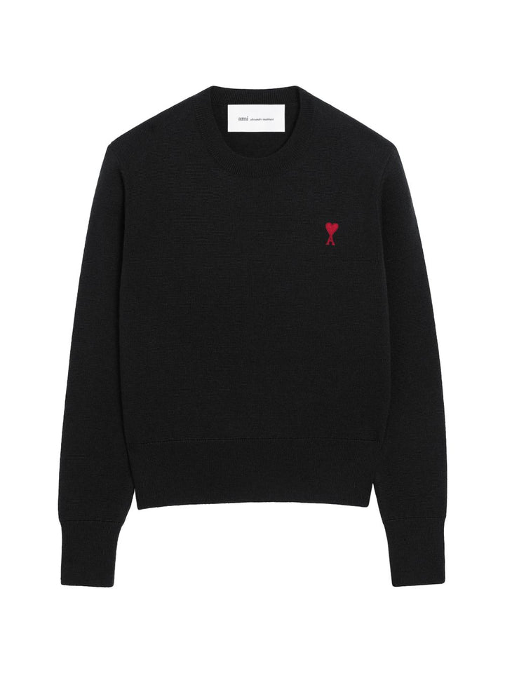 Ami Paris Sweaters - BLACK | 15c0b5c18a5e678ececfc9ce3ff16730d6f748f9