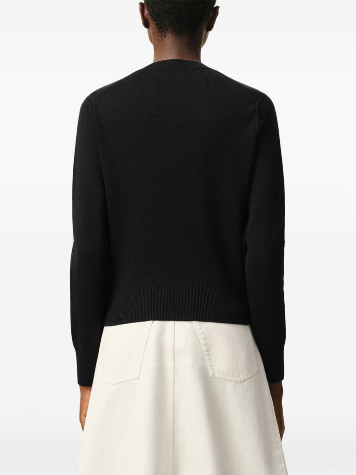 Ami Paris Sweaters - BLACK | 72d5368a77a7d41ed5f5e9421e9cd81186c7a396