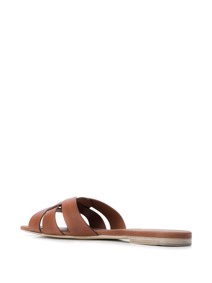 Saint Laurent Sandals - BROWN | 11f21f01fde64154c5a3afea74cb8ee4e6c6ea09