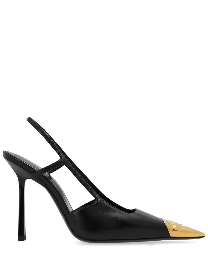 Saint Laurent With Heel - BLACK | 998b3228568043cf25bb9adecb6a81a158c7b190