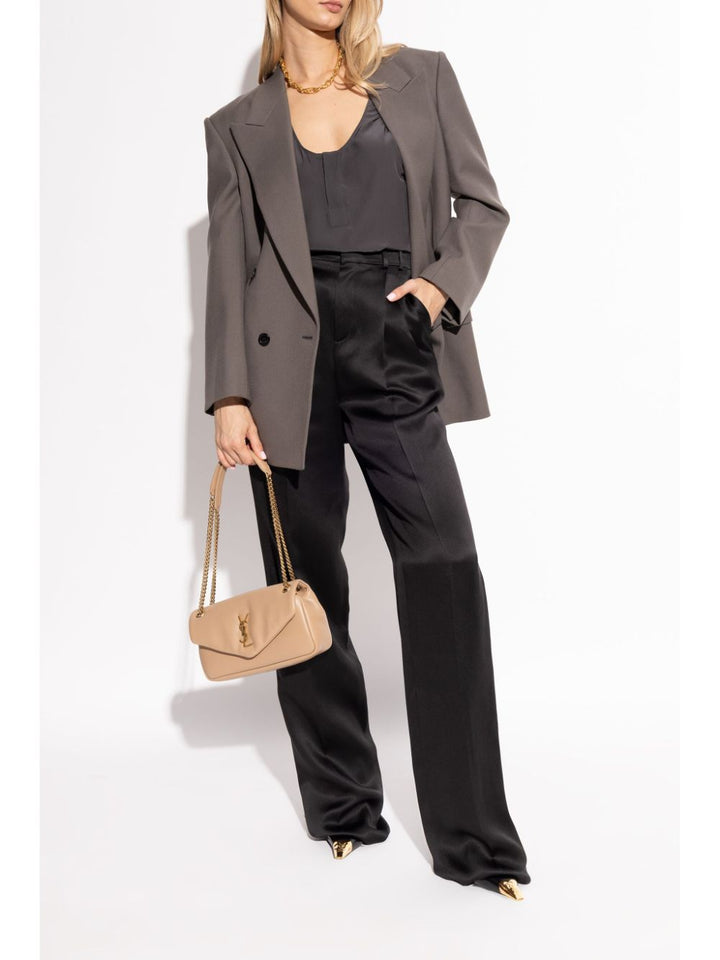 Saint Laurent With Heel - BLACK | 14313ee41738a01d4e76ba0c8f3d4c291359c5da
