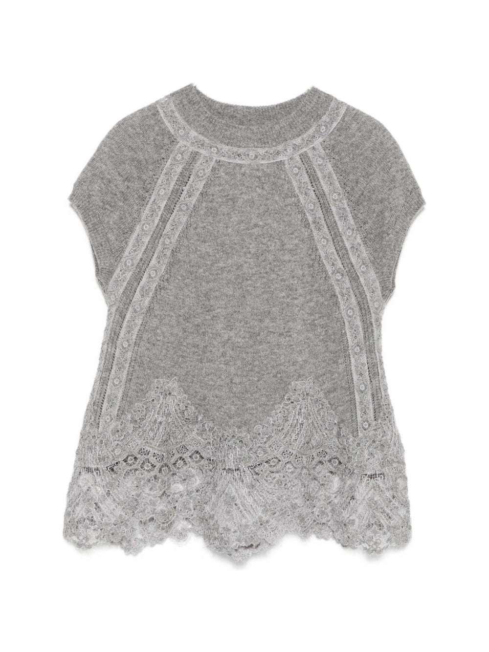 Ermanno Scervino Top - GREY | cbea6667ed38a10e418922d9712c4010387b7ffc