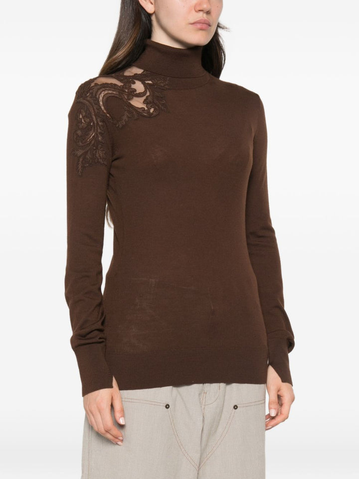 Ermanno Scervino Sweaters - BROWN | 77784d0ff4f87fc71154f9af3573dcc2b1d478a3