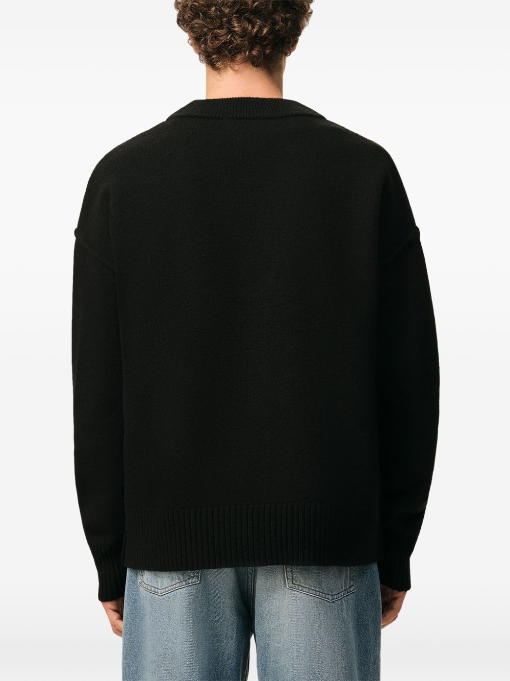 Ami Paris Sweaters - BLACK | 905ca5ee243ee709ced58a839a075db139bdf2b7