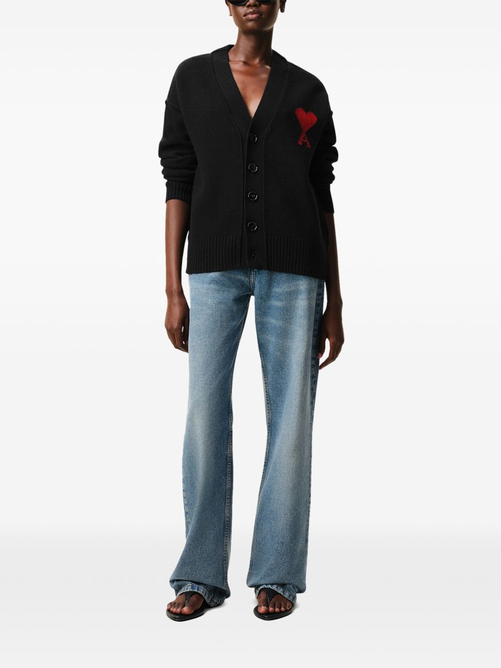 Ami Paris Sweaters - BLACK | e175bb62151b1907097e695e38425e4522bcbcec