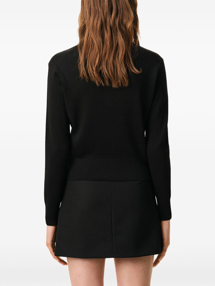 Ami Paris Sweaters - BLACK | ccc810ee18e8e209540e207452e5cf5faefd6a09