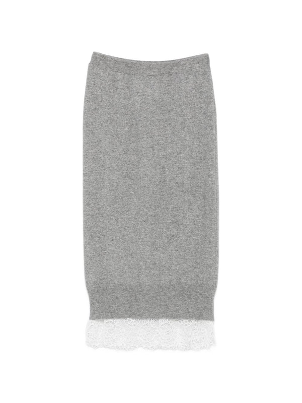 Cashmere Midi Skirt