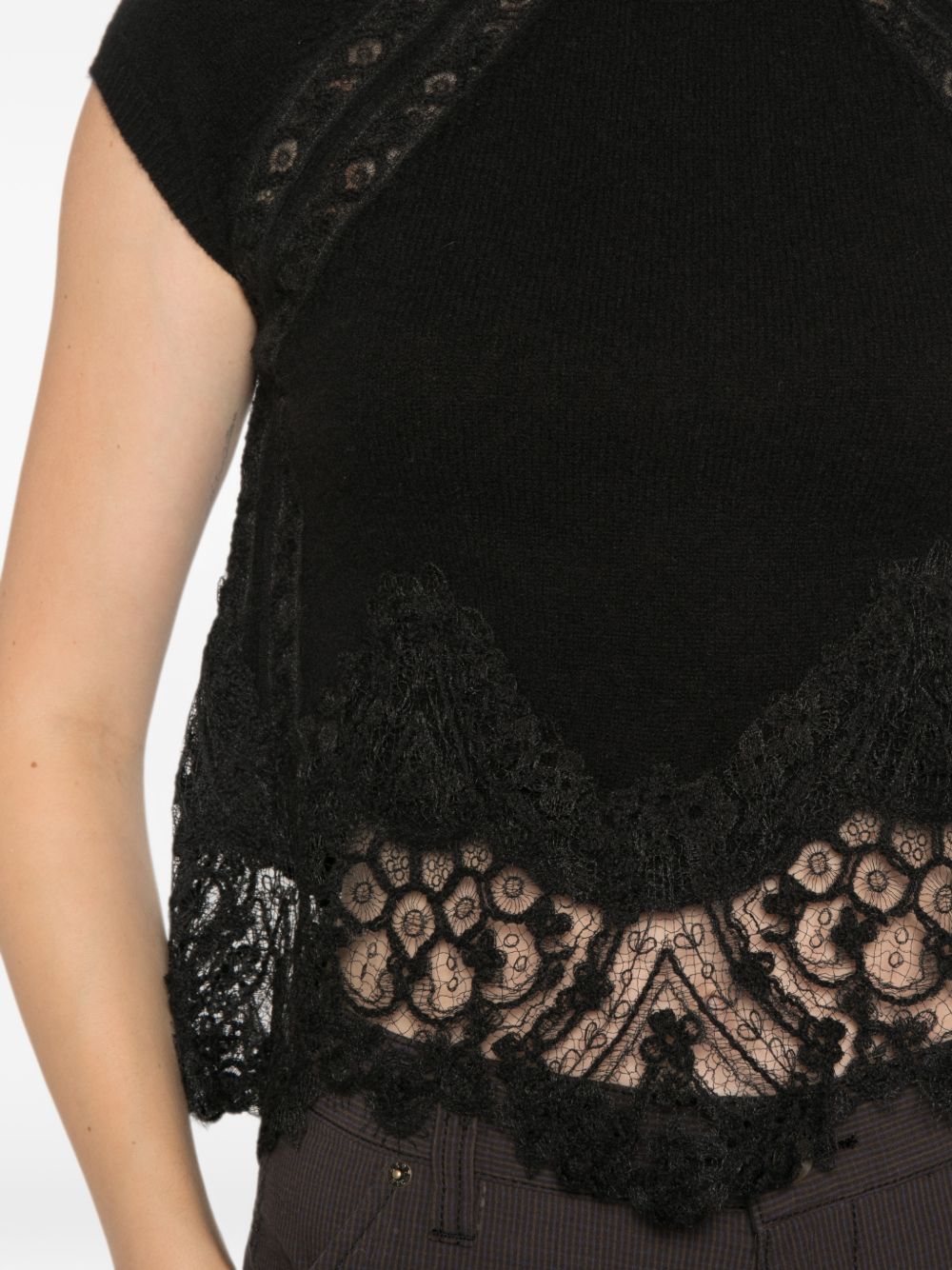 Ermanno Scervino Top - BLACK | 1047f68c69f6dee1f5597084473f7a606c0d9104