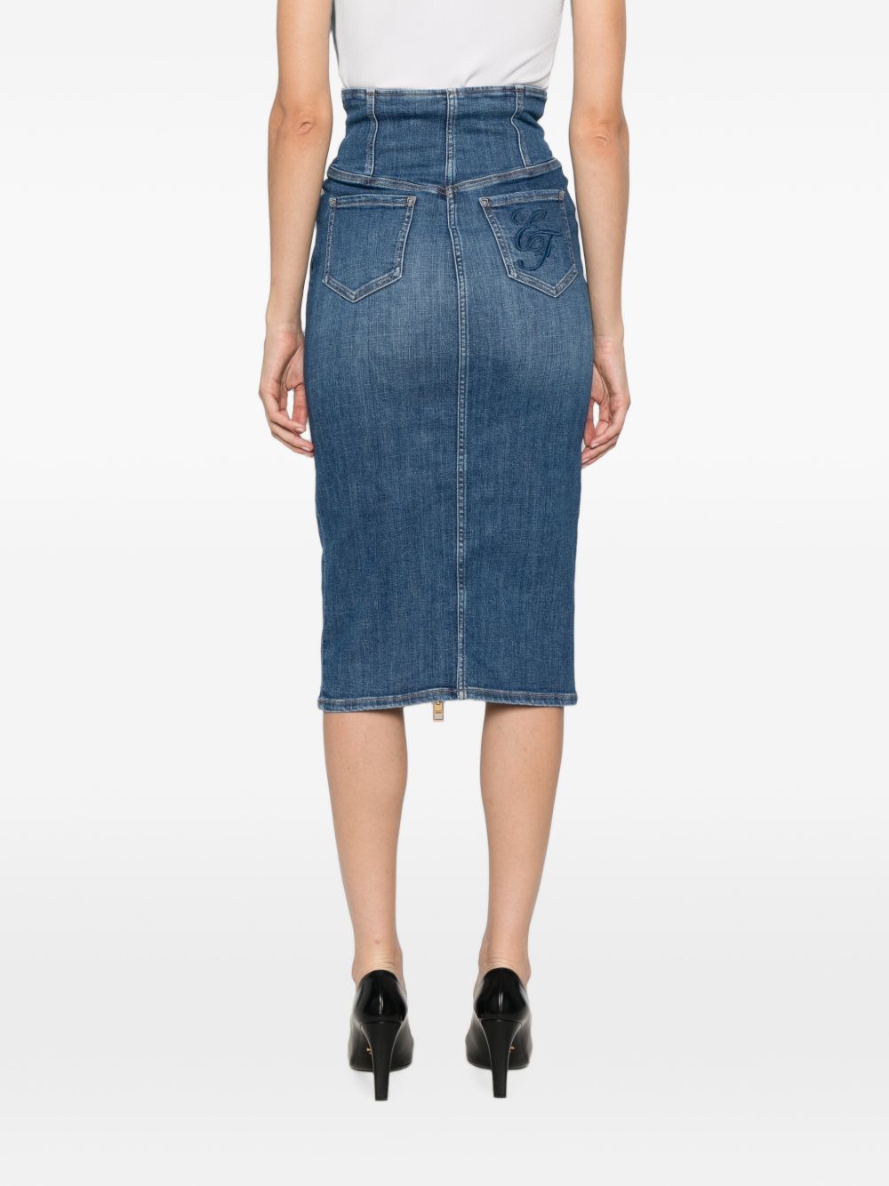 Elisabetta Franchi Skirts - BLUE | 810ebcd21fbd94d5a8aa58775dd18d6d7fe61473