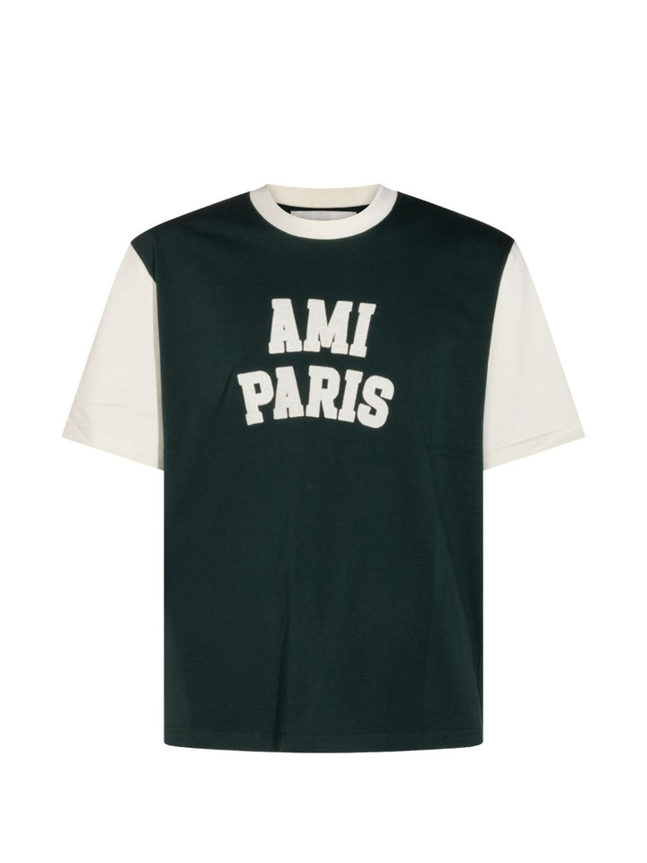 Ami Paris T-shirts and Polos - GREEN | b74d3f01bc064011f752725a9f51b4f8338b2ff0