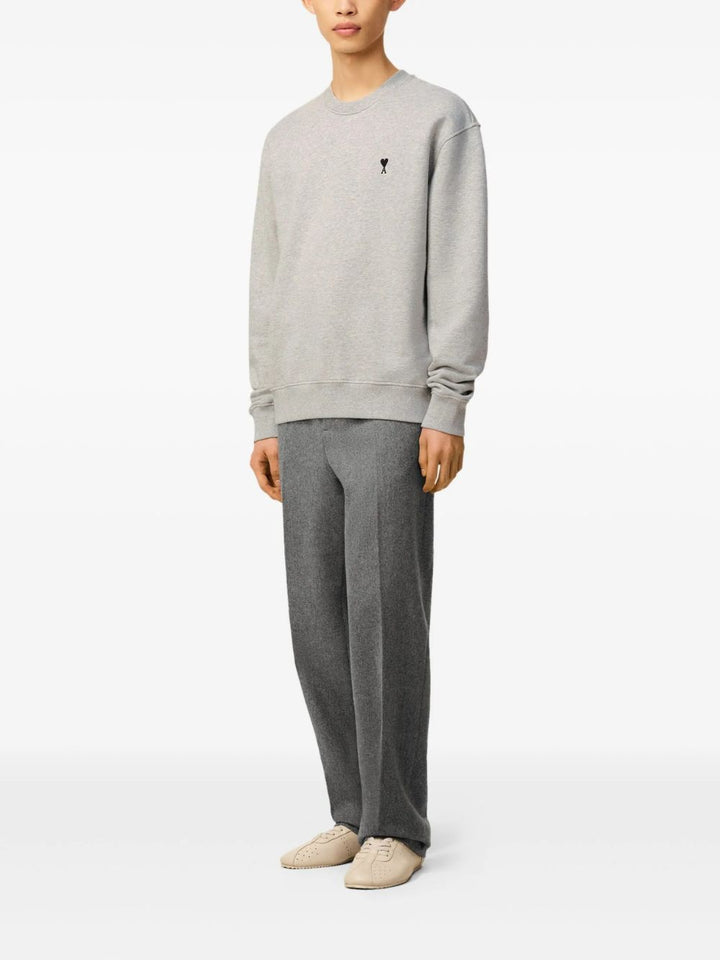 Ami Paris Sweaters - GREY | 421008cbe1fb64d248abba91febee5667975cf95