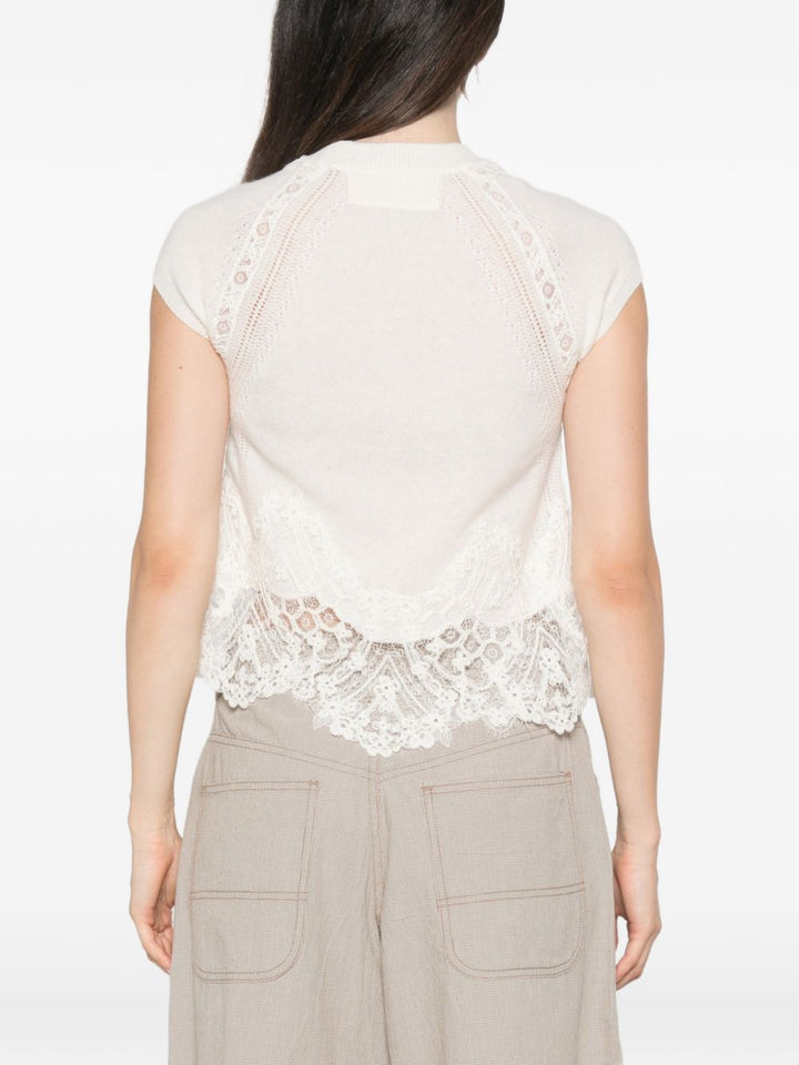 Ermanno Scervino Top - WHITE | fbaeee169541ec740a14da42bc29f69bdb00bb87