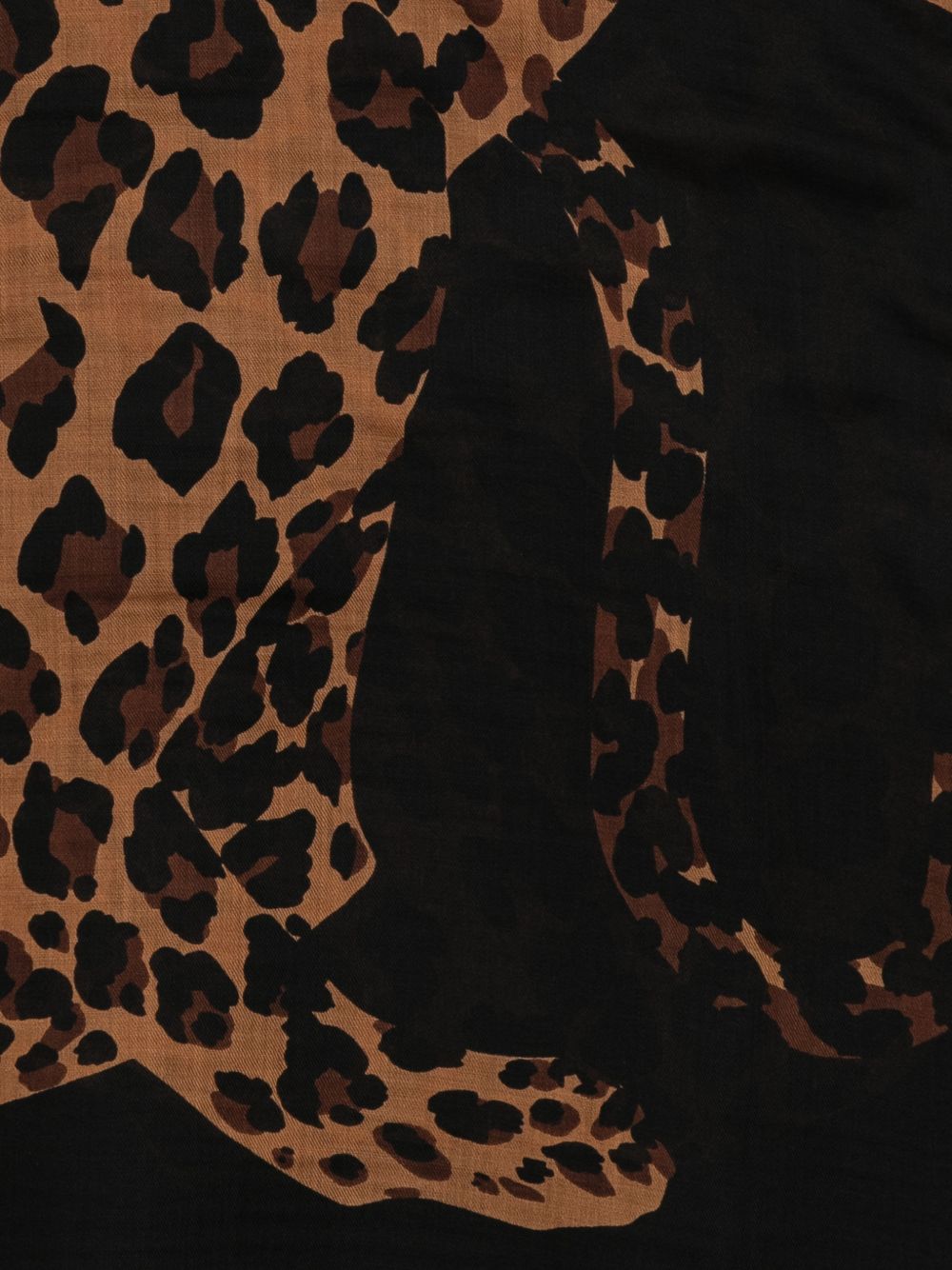 Saint Laurent Scarfs - BLACK | d683f956d372fbdd96267eeeea9047e2bbc3e7b1