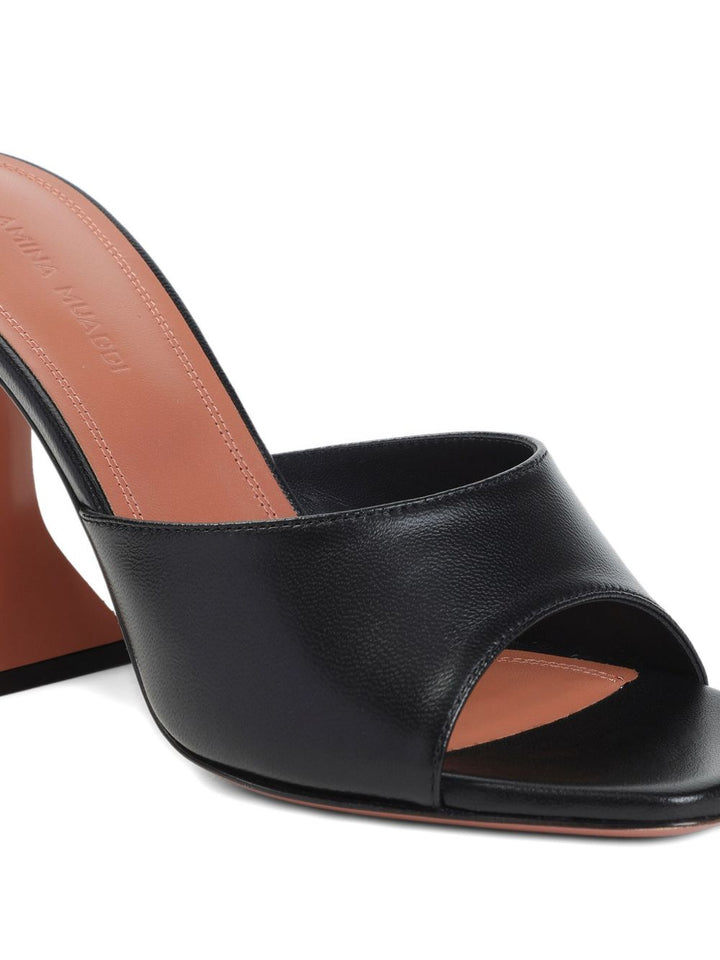 Amina Muaddi Sandals - BLACK | 1785088683f343c7a0d492331cde52aa61baaad9