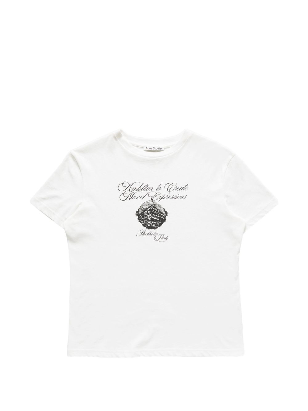 Acne Studios T-shirts and Polos - WHITE | 08d6e0e94c3fc67fba440e5917b90259c1943fe6