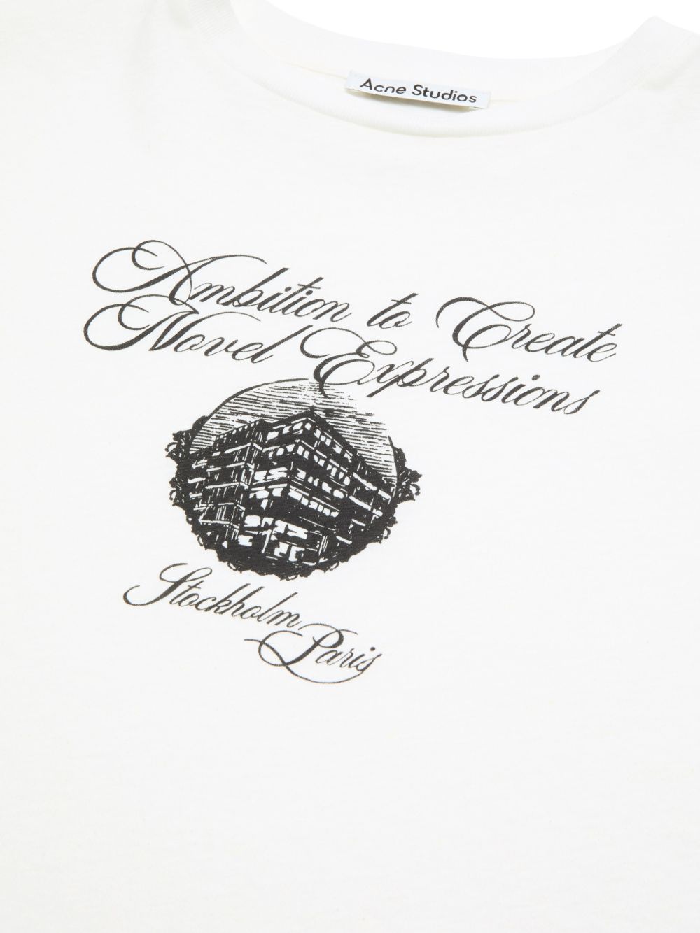 Acne Studios T-shirts and Polos - WHITE | 21631b511a8f168879e64af294241d012809fb30