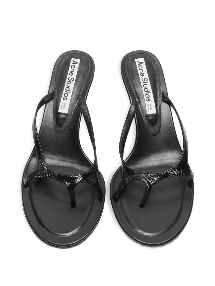 Acne Studios Sandals - BLACK | ecc210daeb79fb5c831198e2aa67f1843616ad96