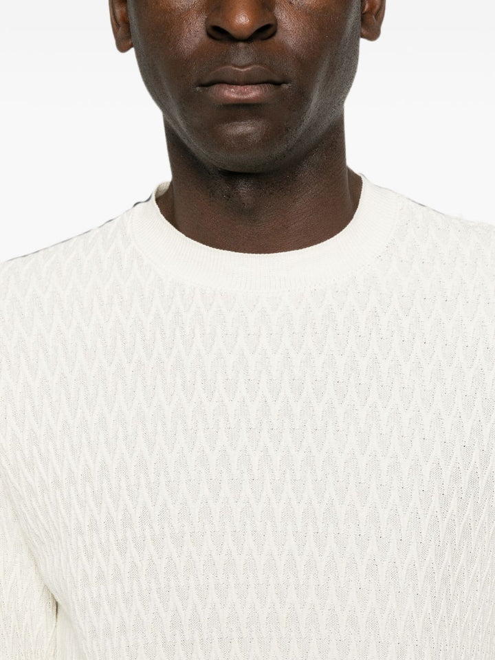 Emporio Armani Sweaters - WHITE | 5f7f969825e98f35b3cf412be6b76c0a48e2958c