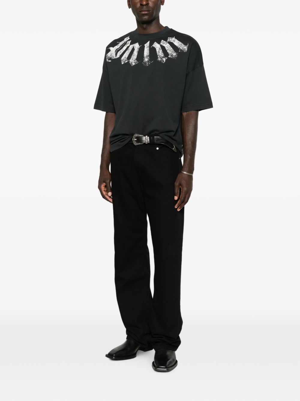 Palm Angels T-shirts and Polos - BLACK | 83100c4757ab949f961e619ae29d0aa642595729
