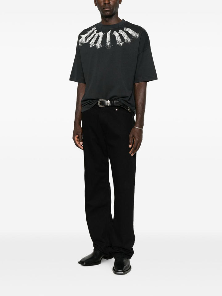 Palm Angels T-shirts and Polos - BLACK | 83100c4757ab949f961e619ae29d0aa642595729