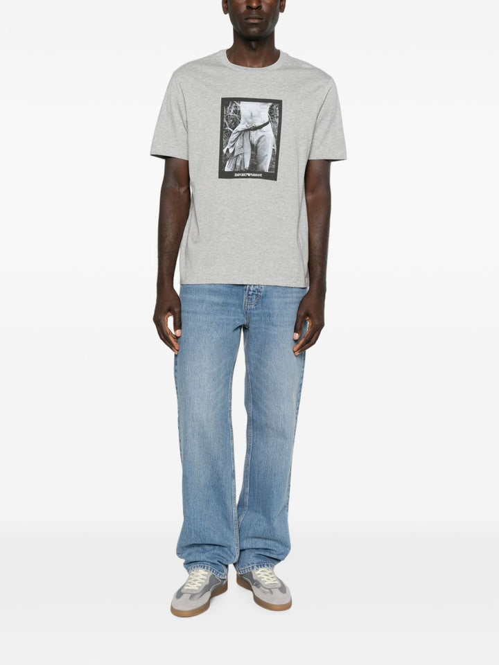 Emporio Armani Capsule T-shirts and Polos - GREY | 1e110bcf090773ee35da671e51700e2a987a9e44
