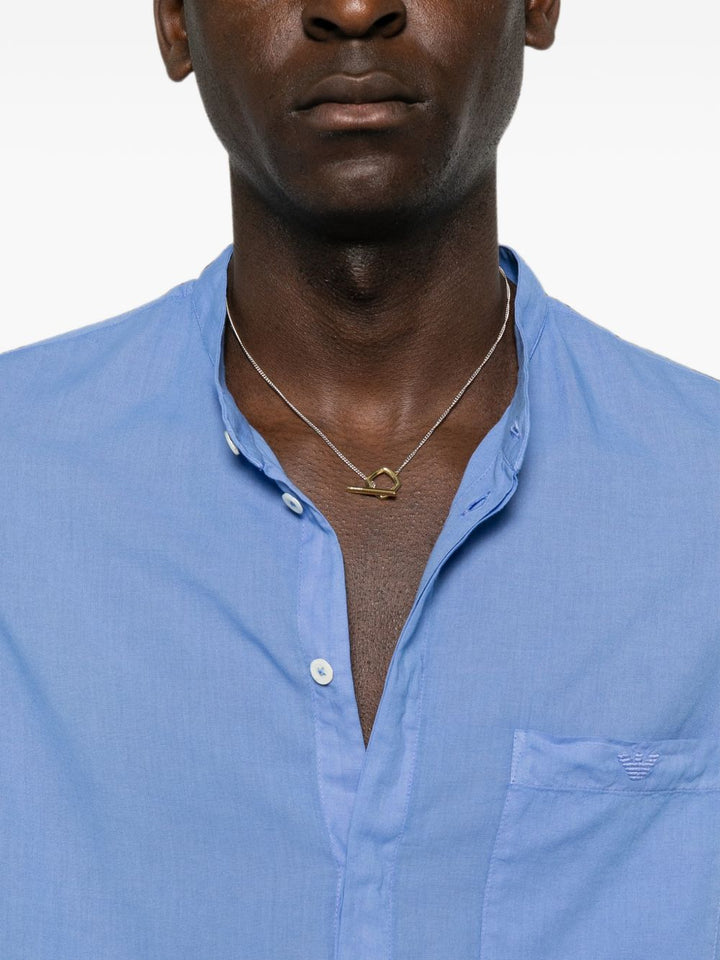 Emporio Armani Shirts - BLUE | 9982e2a69500545a0596d2ee170d444929bc29a2