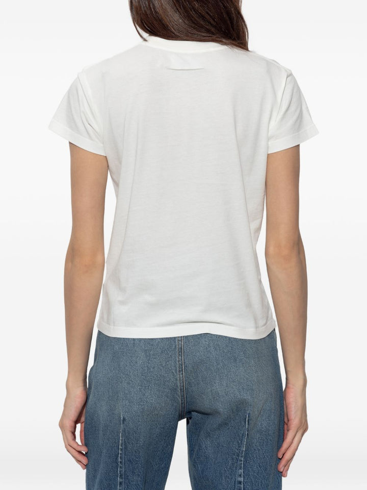 Mm6 Maison Margiela T-shirts and Polos - WHITE | 03fc066521607955be13e13084a29ddecfb19944