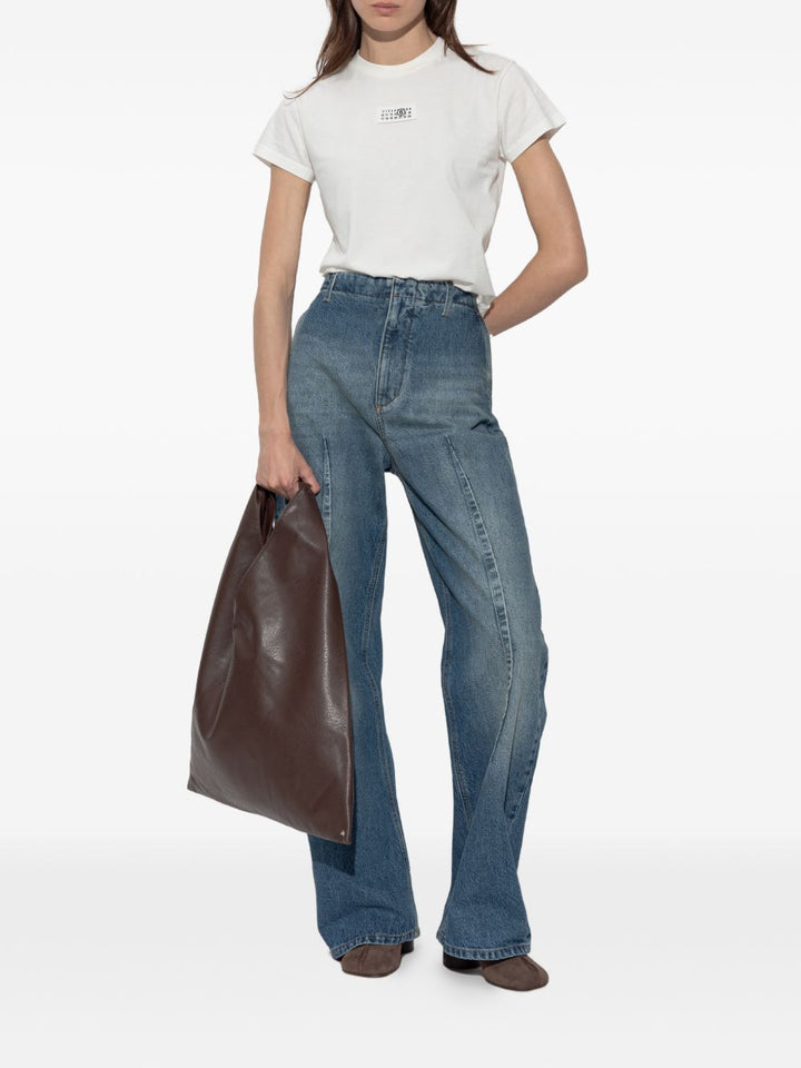 Mm6 Maison Margiela T-shirts and Polos - WHITE | fff1675cf594bd5ecb3450a5e0b13e888eb0808b