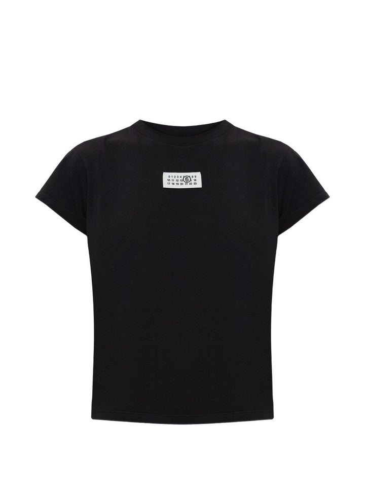Mm6 Maison Margiela T-shirts and Polos - BLACK | 73c435b1bfff2a67bb635226b73b19e254c4f862
