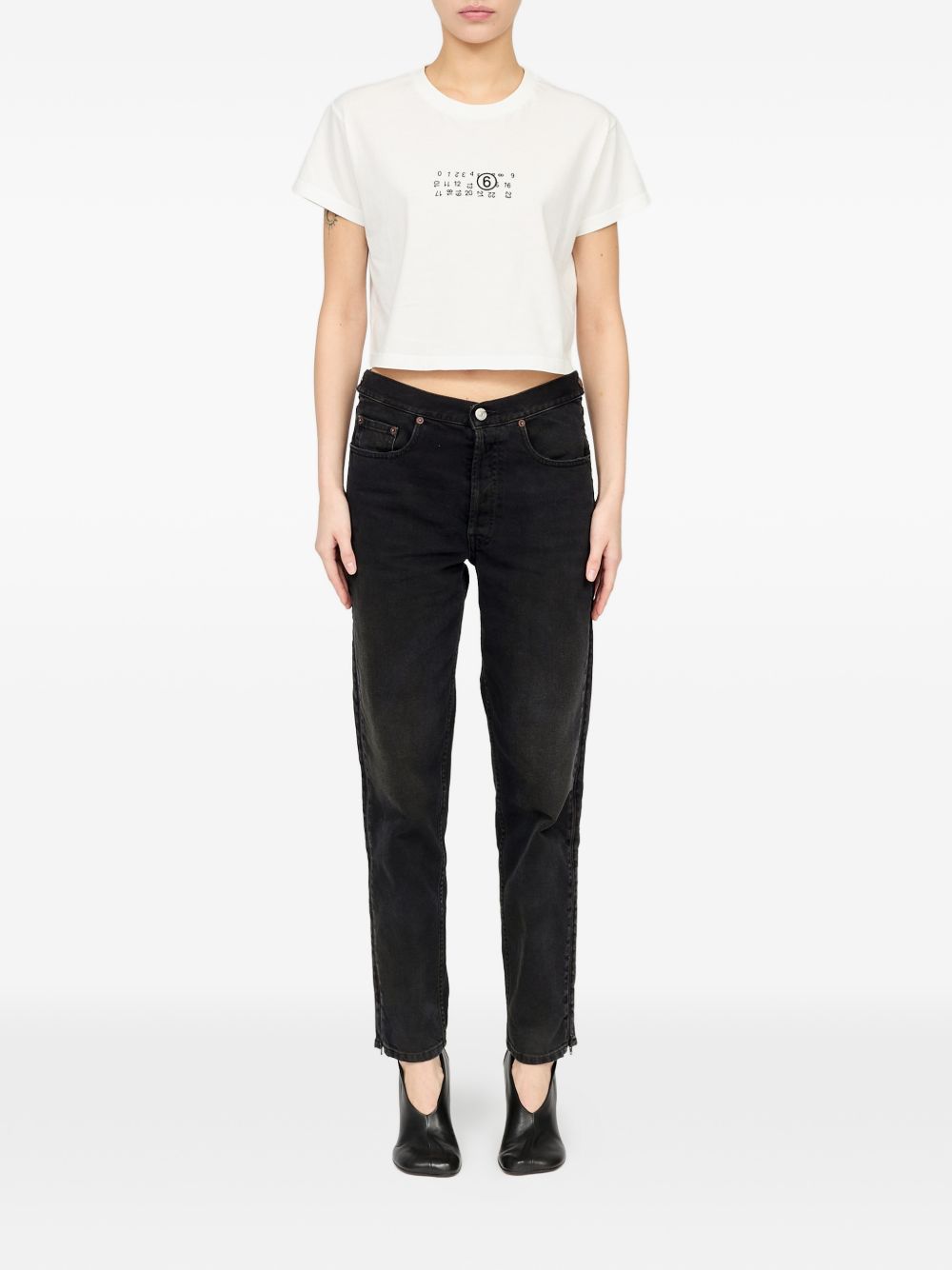 Mm6 Maison Margiela T-shirts and Polos - WHITE | a755becf8e72893efd16c9e71bd3c2b6f8a9ca66