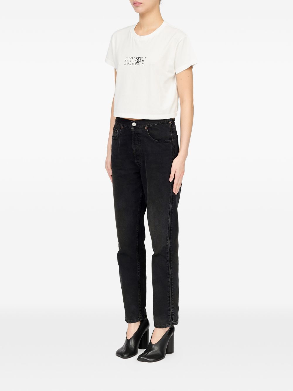 Mm6 Maison Margiela T-shirts and Polos - WHITE | 3b44e00412a96610a9eec4c63d47dba5db612bf3