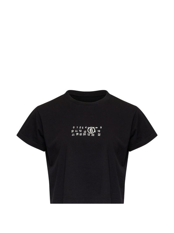 Mm6 Maison Margiela T-shirts and Polos - BLACK | 59430a93ca4592a01ccc1c2291d32679b700a705
