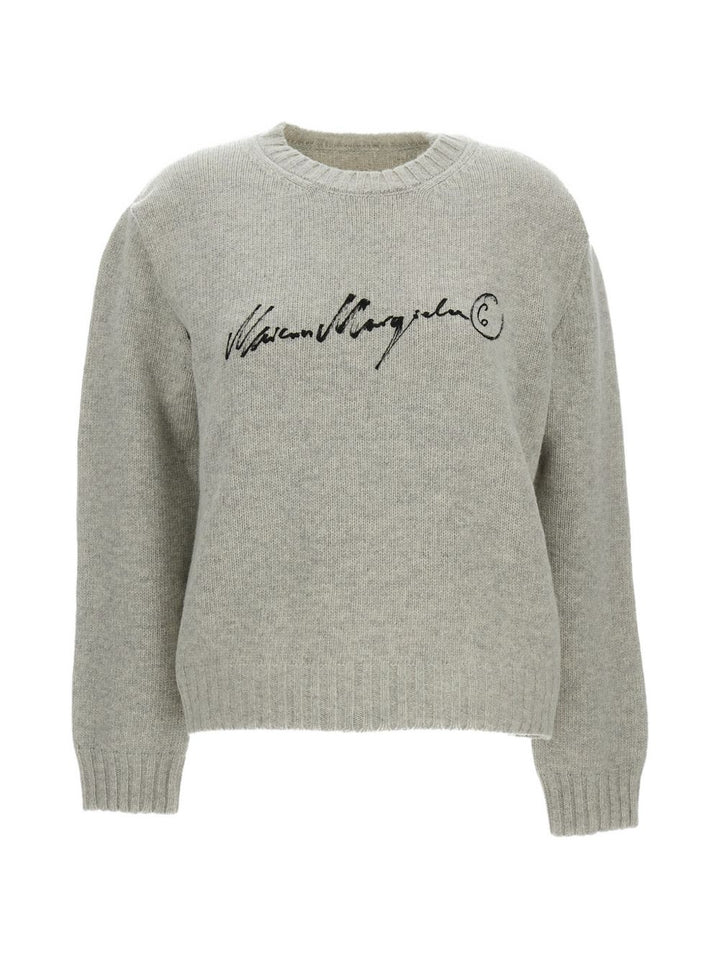 Mm6 Maison Margiela Sweaters - GREY | fbd11bf376a7aeaf24fbb939b34ab9e26e03ba99