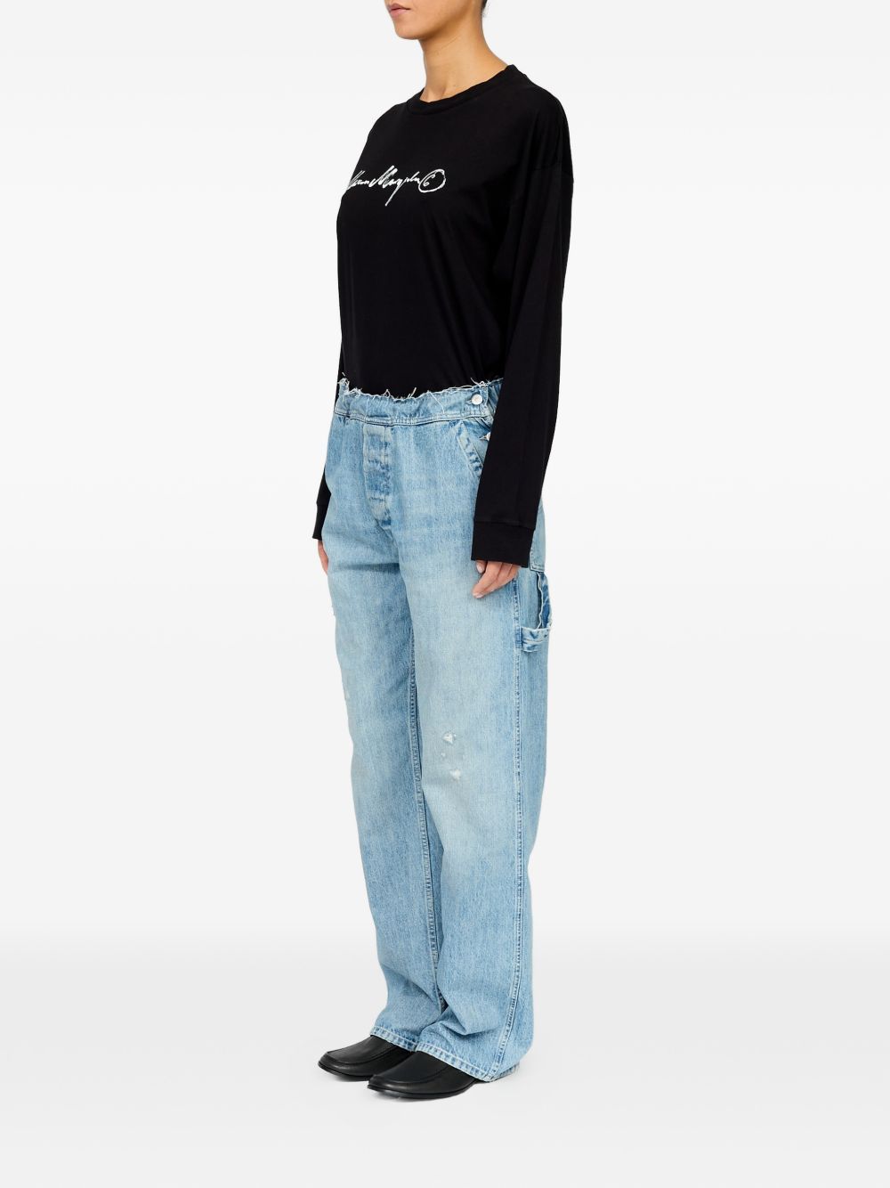 Mm6 Maison Margiela Jeans - BLUE | 7199d9827143595766414dbe80b1a6f9a17d9ec0
