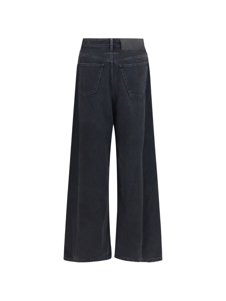 Mm6 Maison Margiela Jeans - BLACK | 997d6151edfa18d39fa0f76e05190106bb7d87f8