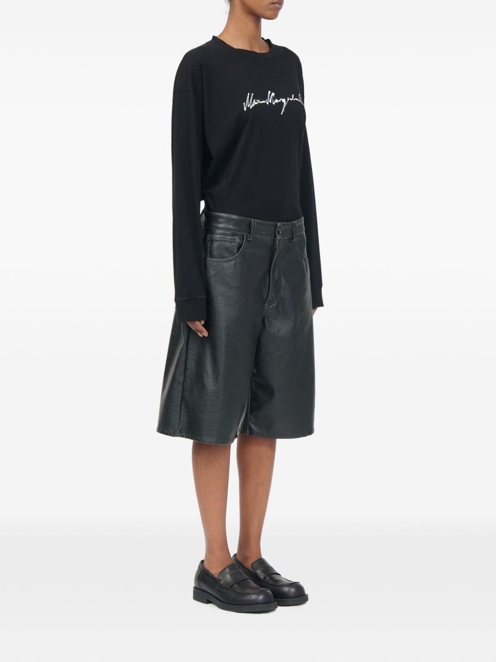 Mm6 Maison Margiela Shorts - BLACK | 616ade30a0606556e211a20f6b82f42515d3c322