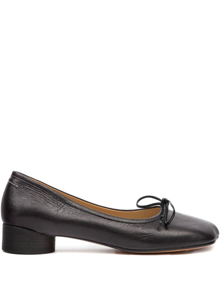 Mm6 Maison Margiela Flat shoes - BLACK | 96afd85450bf2f356233f17e4ad12370735153b6